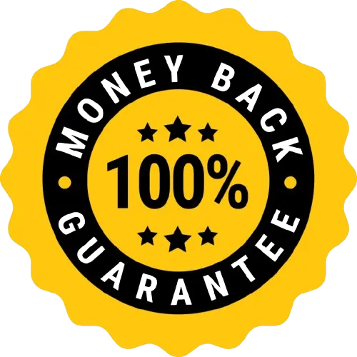 Lotto Champ 60-day money-back guarantee badge